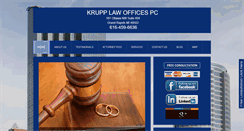 Desktop Screenshot of krupplaw.com